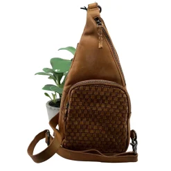 Outlet Eliza Crossbody Bag - Tan - ML11 Handbags