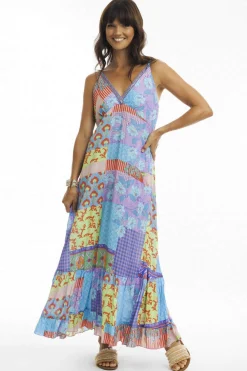 Hot Ella Maxi Dress - Multi - EP4 Dresses