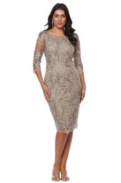 Sale Elly Embroidered Lace Dress - Latte - JH3 Weddings & Events|Dresses