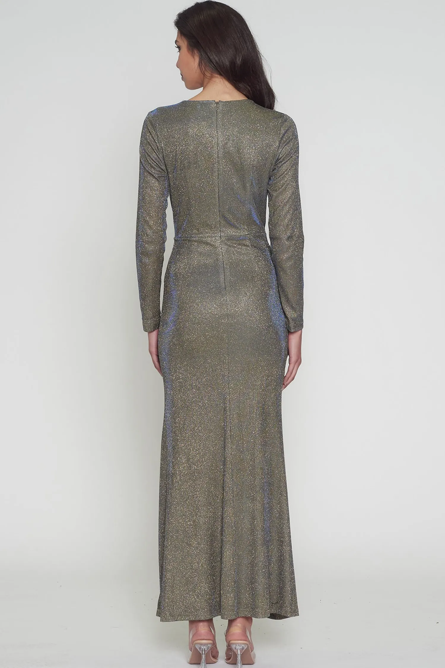 Clearance Emmie Long Sleeve Maxi - RM44 Weddings & Events|Dresses