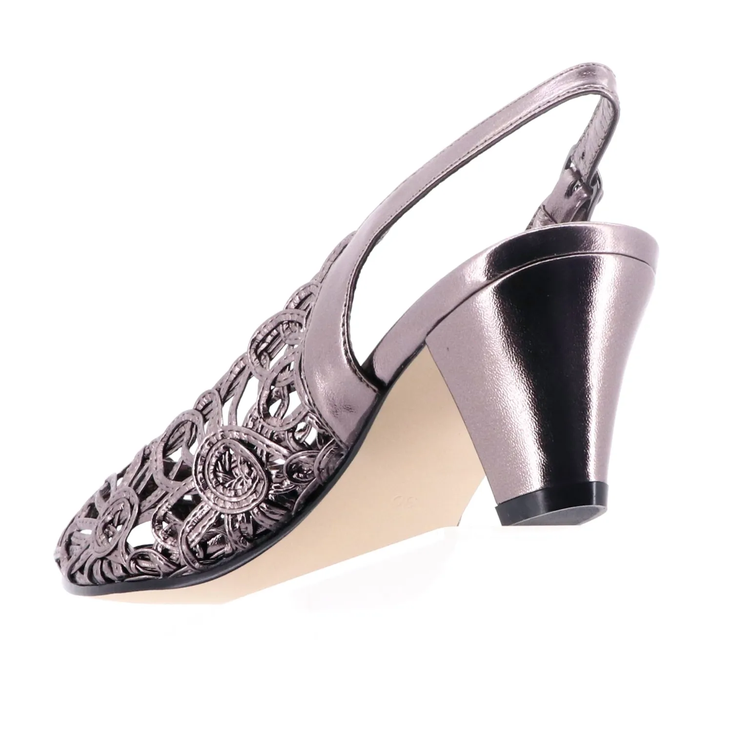 Clearance Event Heels | Pewter | EK1 Wedding Shoes|Heels