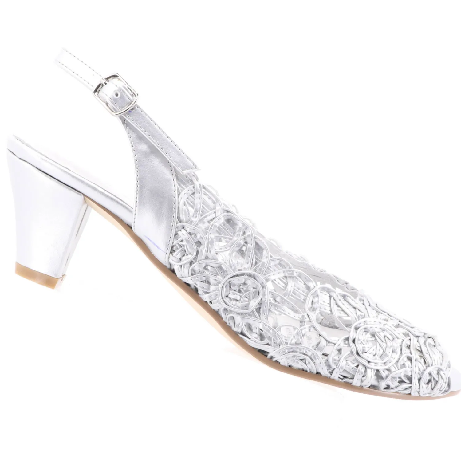 Discount Event Heels | Silver | EK1 Wedding Shoes|Heels