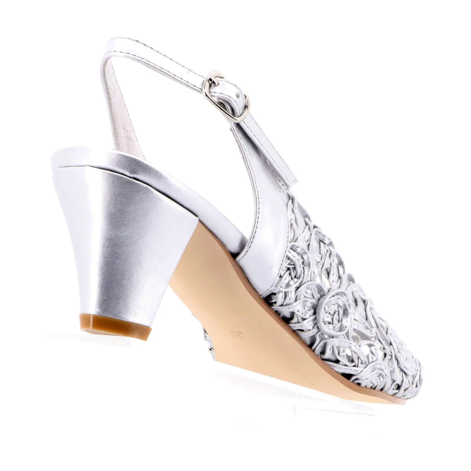 Discount Event Heels | Silver | EK1 Wedding Shoes|Heels