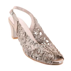 New Event Heels | Soft Gold | EK1 Wedding Shoes|Heels