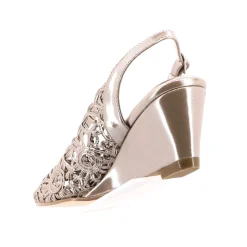 Sale Excel Wedge | Soft Gold | EK2 Wedding Shoes|Wedges
