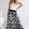 Frankie Skirt - Black & White - ZG3 Skirts