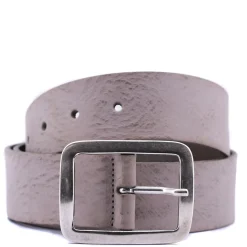 New Full-grain Leather Belt | Mouse Grey Belts