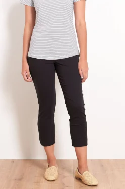 Sale Fuss Free Capri - Black - F4 Ladies Pants