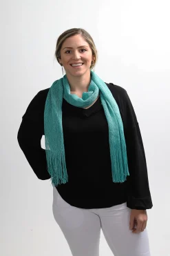 Clearance Gatsby Shawl | Emerald | SR165 Scarves & Wraps