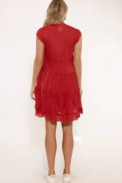 Gwen Dress - Melon - LL16 Dresses