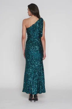 Best Gwyneth Sequence Dress - Teal - Rom9 Weddings & Events|Dresses