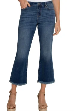 New Hannah Denim Crop Flare Jean - AT1 Women Women's Jeans