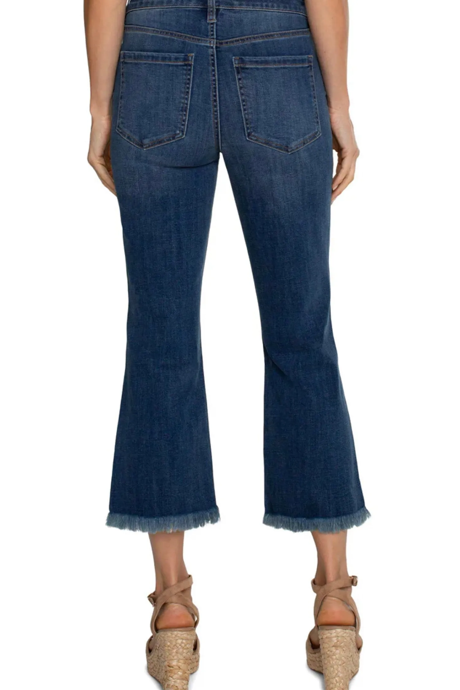 New Hannah Denim Crop Flare Jean - AT1 Women Women's Jeans