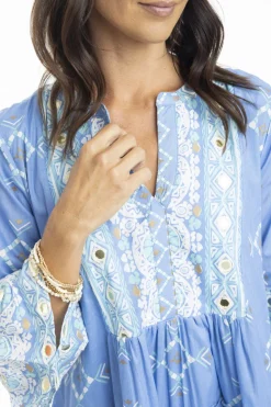 Discount Heidi Layer Dress - Blue - EP21 Dresses