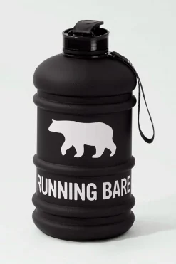 Discount H2O Bear Water Bottle - Black - RB10 Activewear