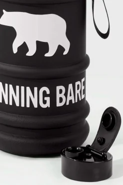 Discount H2O Bear Water Bottle - Black - RB10 Activewear