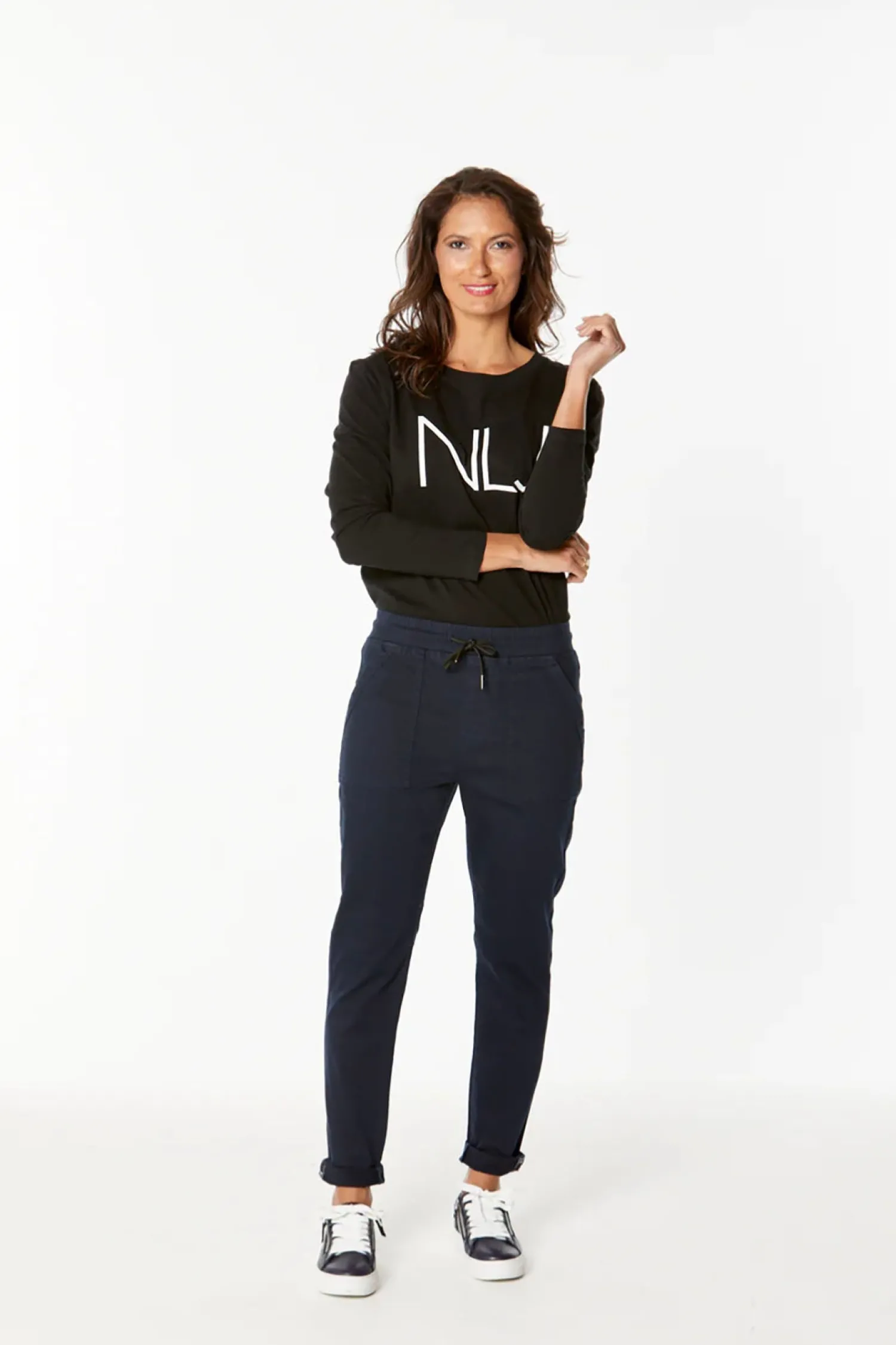 New Hope Jogger - Navy - NLJ18 Women Women's Jeans