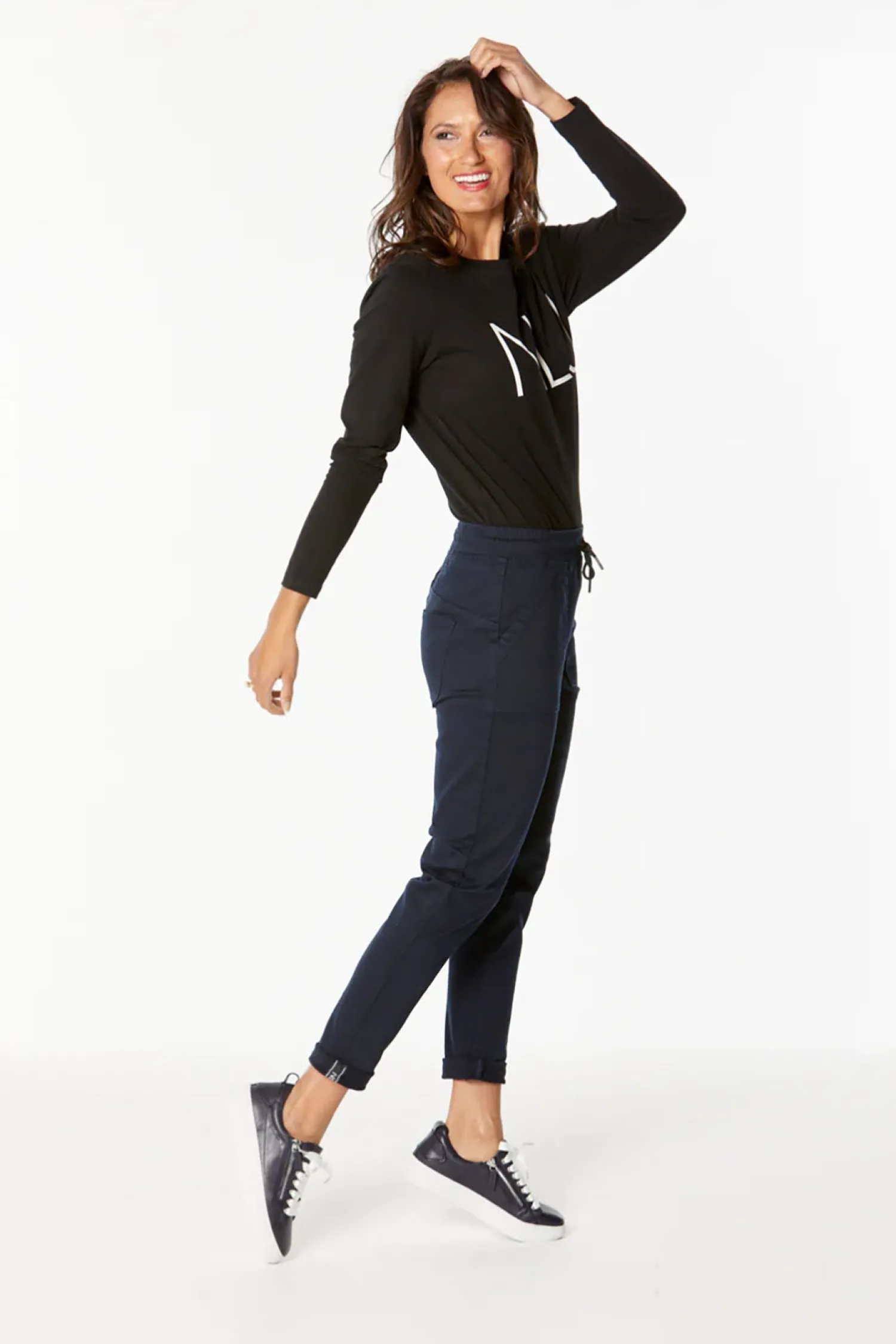 New Hope Jogger - Navy - NLJ18 Women Women's Jeans