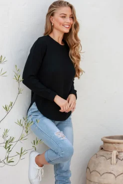 Best I'm Famous Zip Knit - Black - SN15 Jumpers & Knitwear