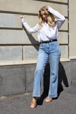 Clearance Jayne Jeans - Vintage Denim - ST1 Women Women's Jeans