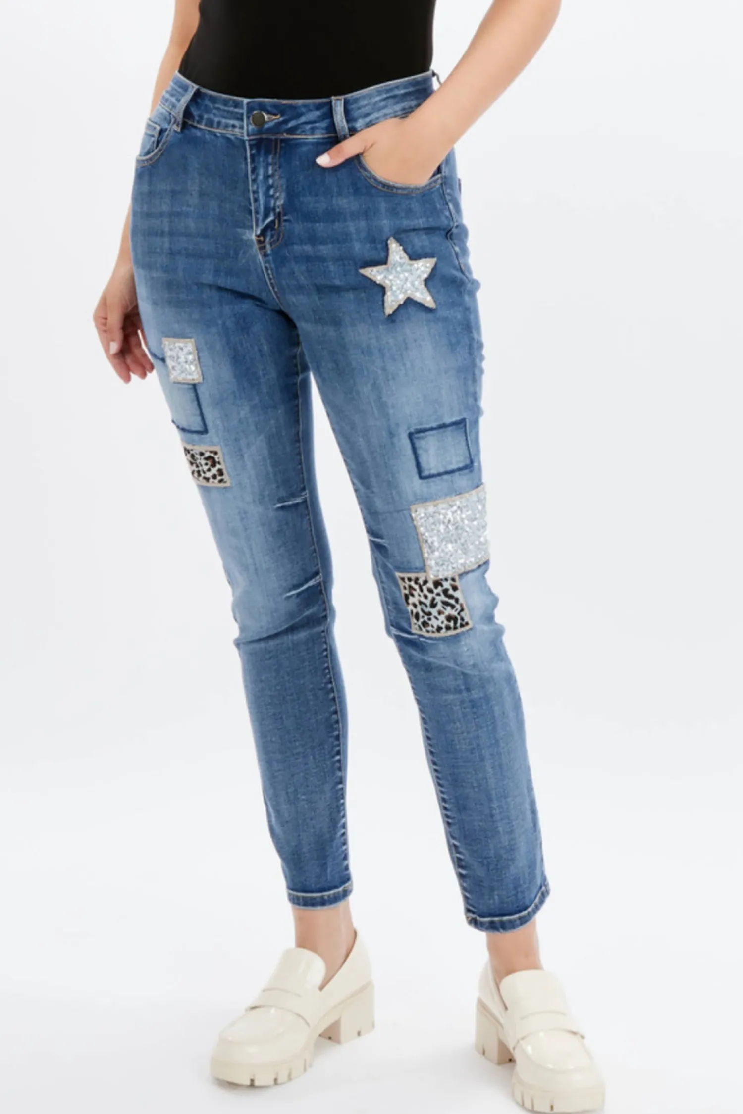 Outlet Jazzed Up Jeans - Denim - FL54 Women Women's Jeans