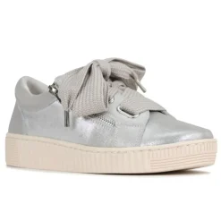 Jovi Leather Sneaker - Silver -ES11 Sneakers