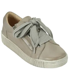 Online Jovi Leather Sneaker - Stone - ES8 Sneakers