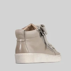 Joyous Leather Sneaker - Stone - ES7 Sneakers
