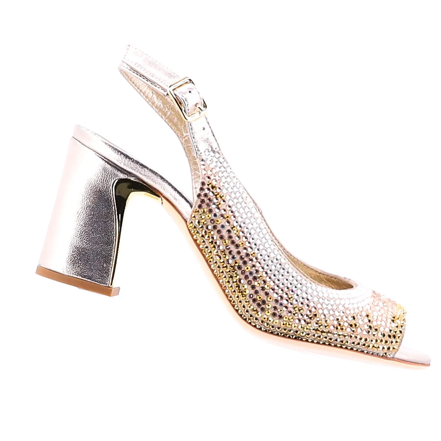 Kerry Heel - New Champagne - DJ6 Wedding Shoes|Heels