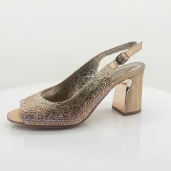 Sale Kerry Heel - Rose Gold Petrol - DJ6 Wedding Shoes|Heels