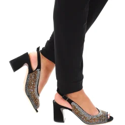 Clearance Kerry Heel - Black - DJ6 Wedding Shoes|Heels