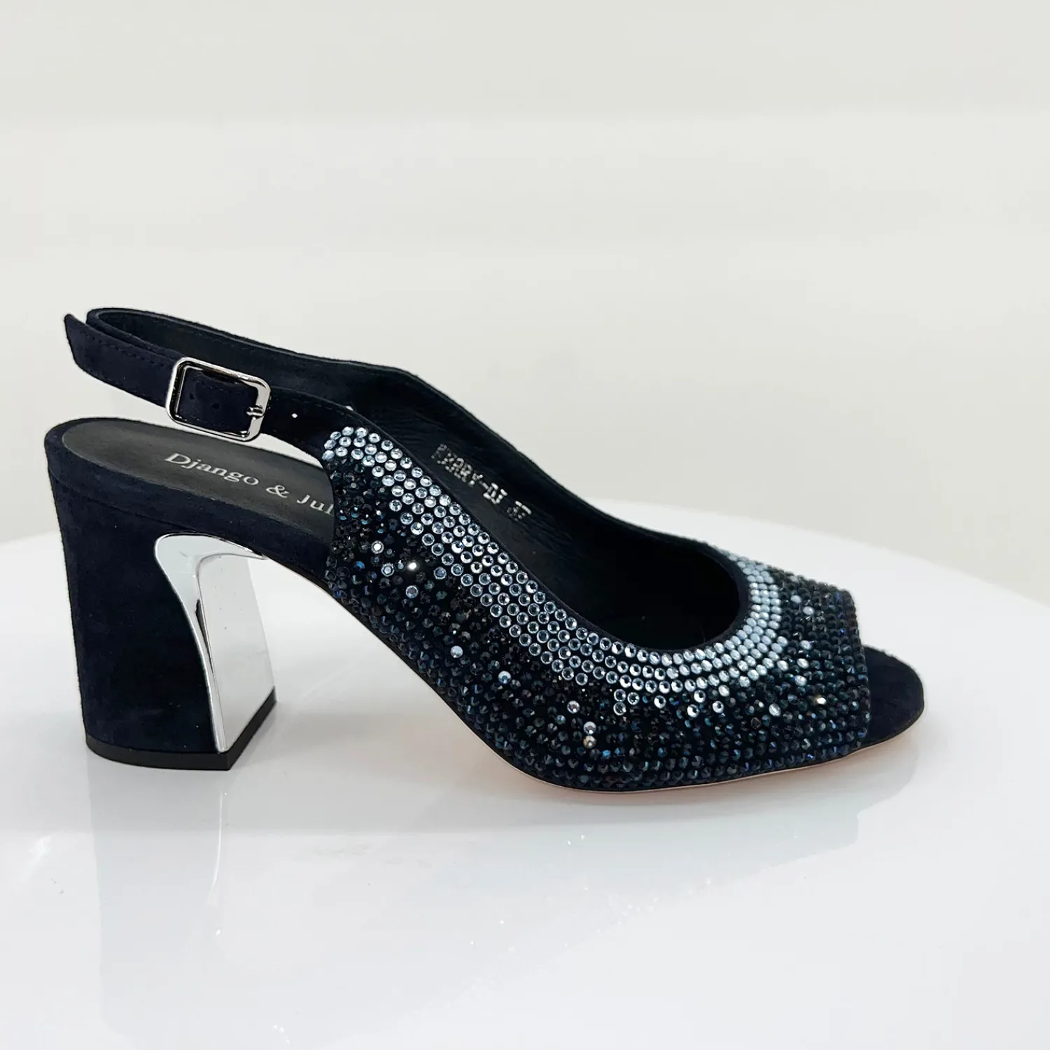 Sale Kerry Heel - Navy - DJ6 Heels|Wedding Shoes