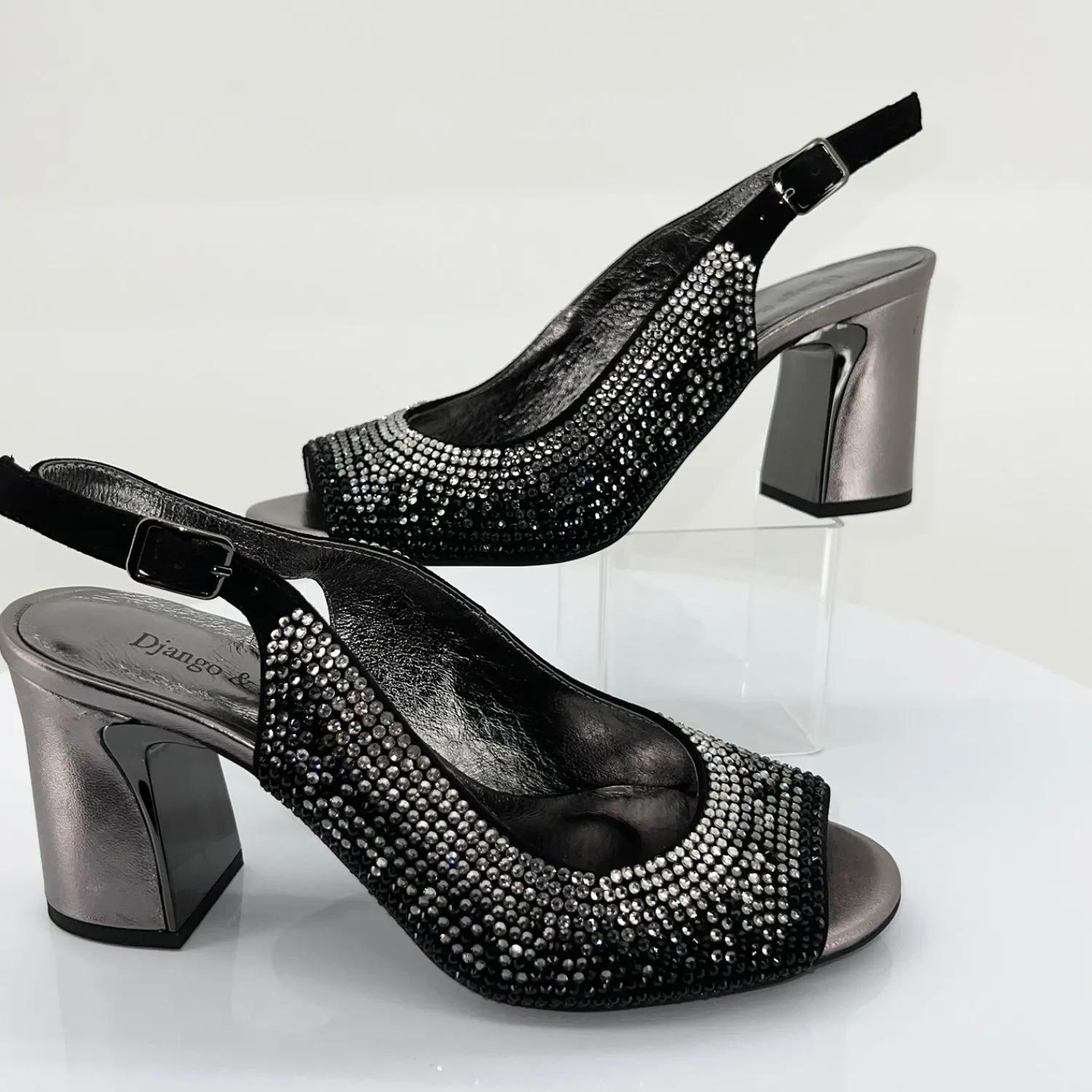 Sale Kerry Heel - New Black - DJ6 Heels