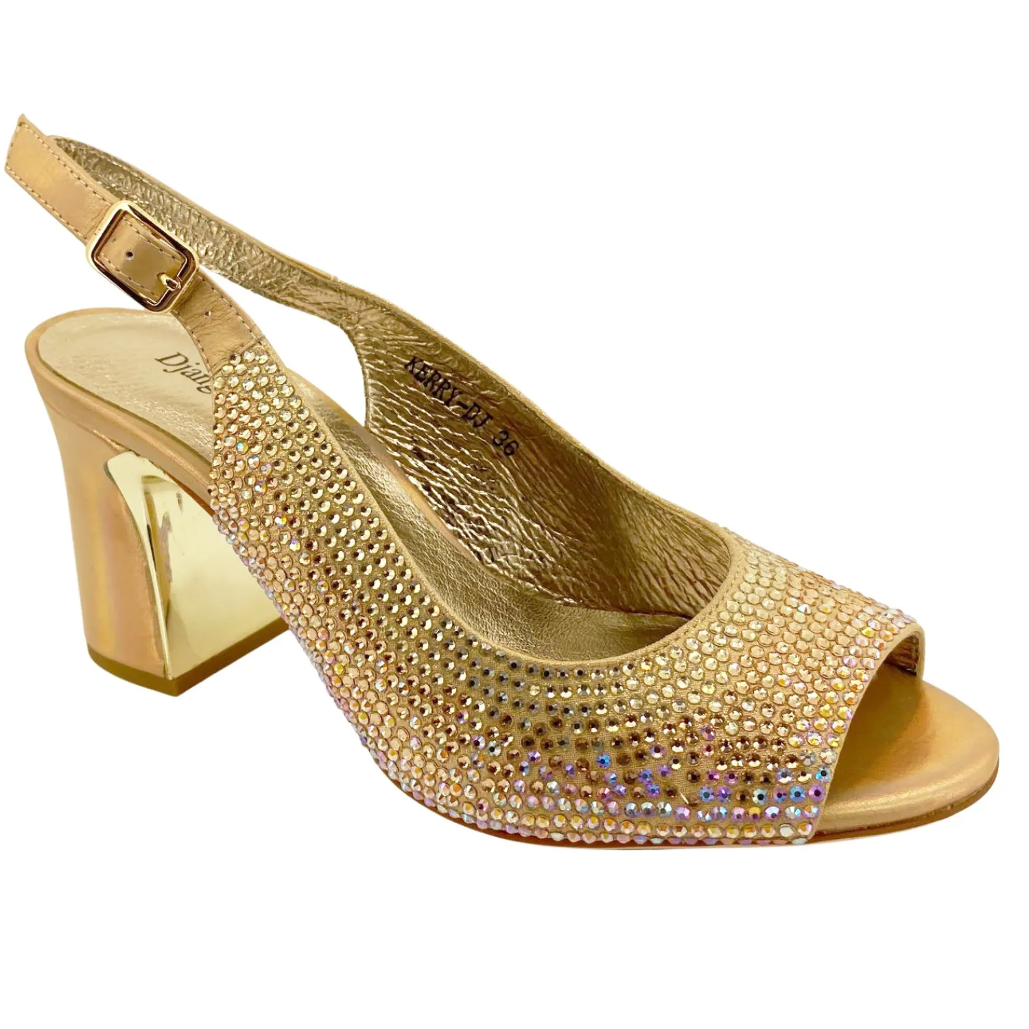 Hot Kerry Heel - Rose Gold - DJ6 Wedding Shoes|Heels