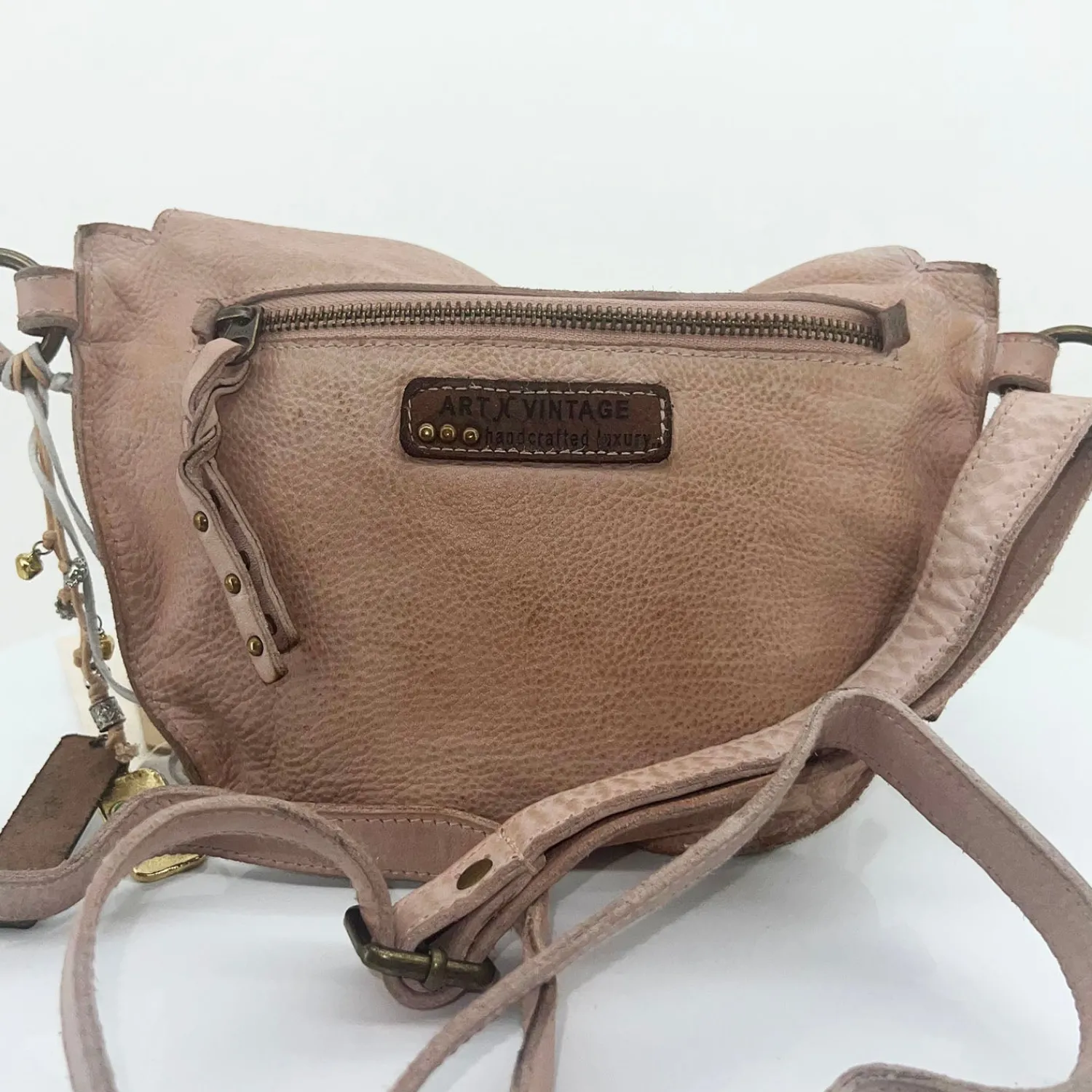 Keya Crossbody Bag - Blush - AV4 Handbags