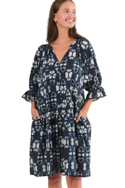 Discount Kitty Cotton Dress - Fracture - N20 Dresses