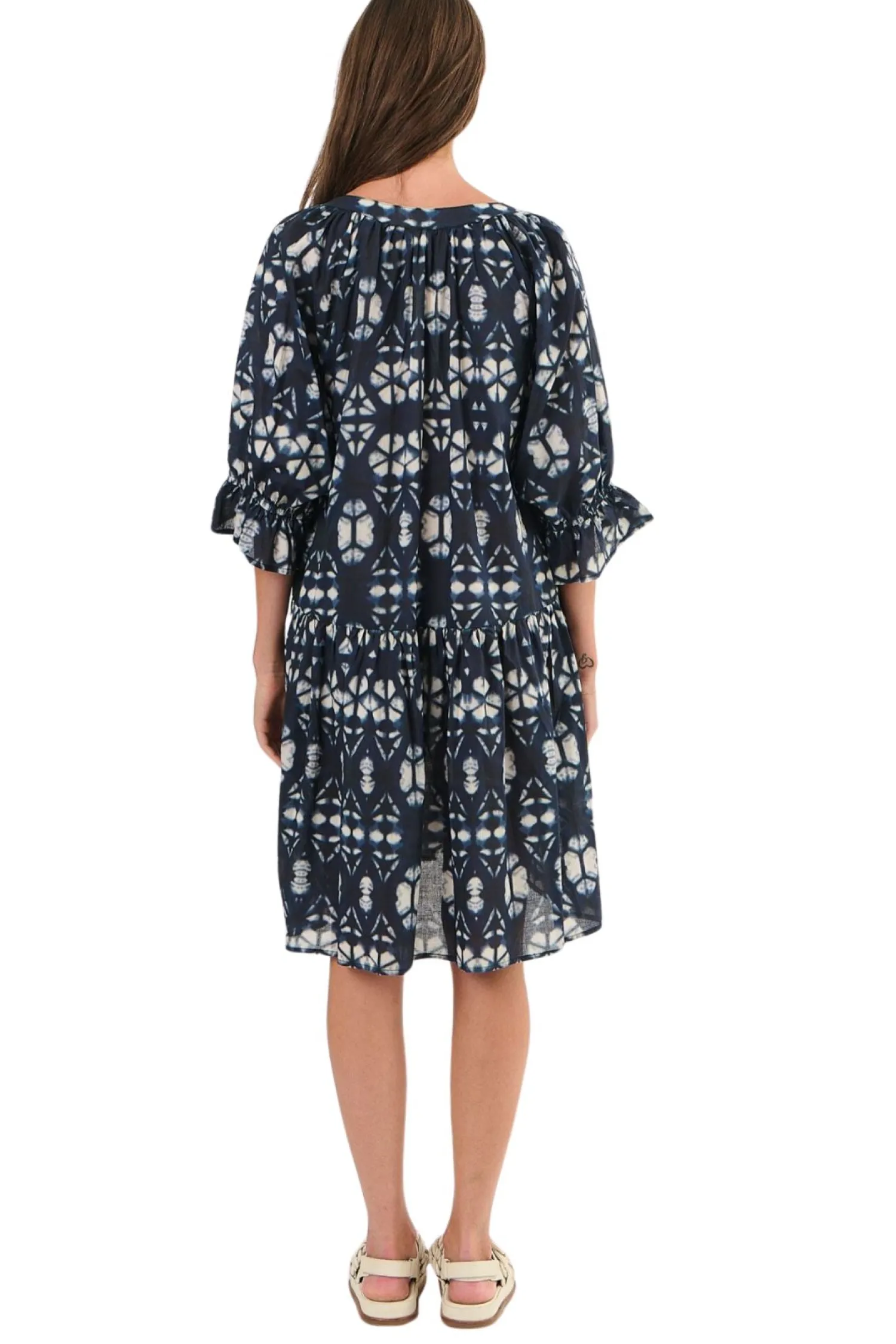Discount Kitty Cotton Dress - Fracture - N20 Dresses