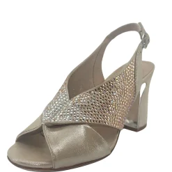 Hot Konduct Heel - Nude Shimmer - DJ18 Heels
