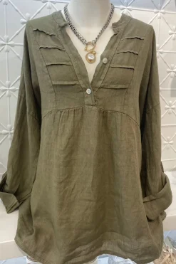 Krista Top - Slate - IC19 Shirts & Tops