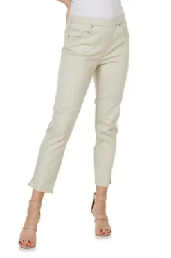 Sale Linda Pull On Pant - Beige - CL10 Ladies Pants