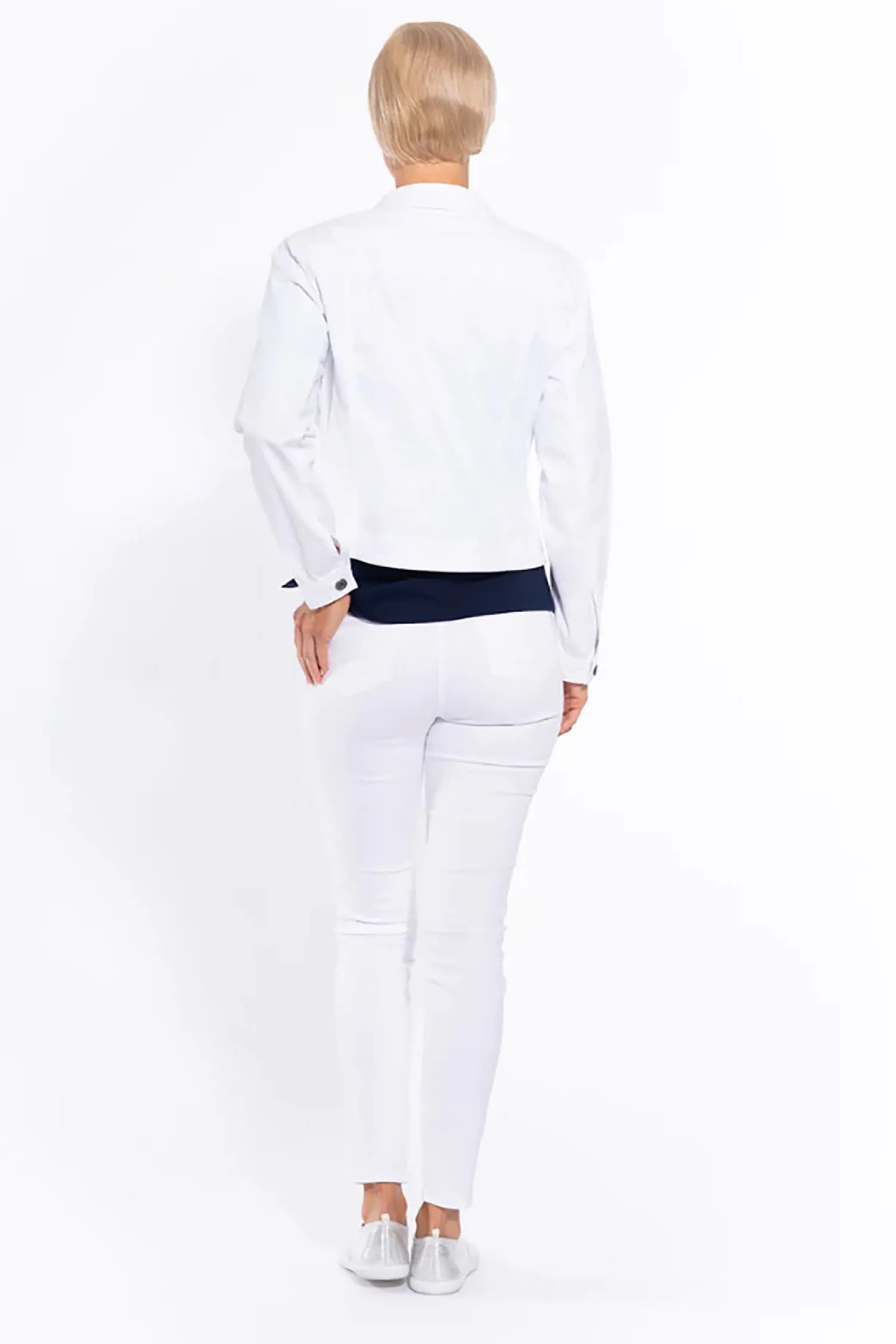 Best Linda Pull On Pant - White - CL10 Ladies Pants
