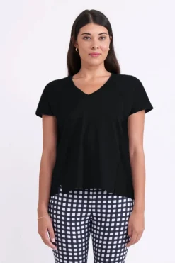 Hot Line Em Up Top - Black - F1 Shirts & Tops