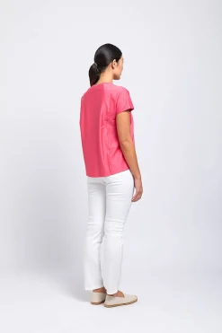 Outlet Line Em Up Top - Papaya - F1 Shirts & Tops