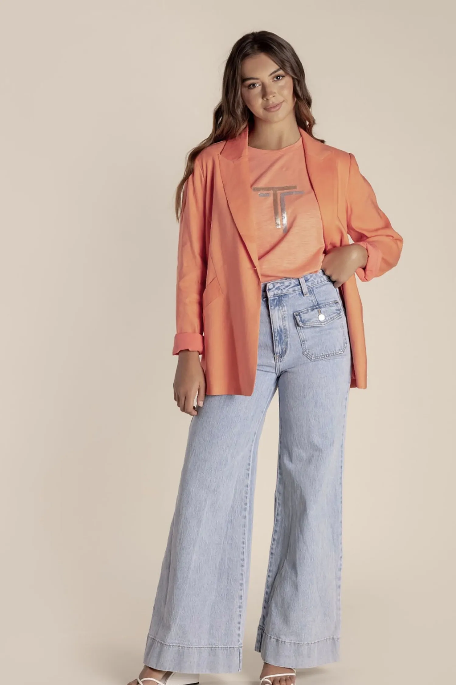 Online Linen Blazer - Mango - TT10 Linen Lovers|Coats & Jackets