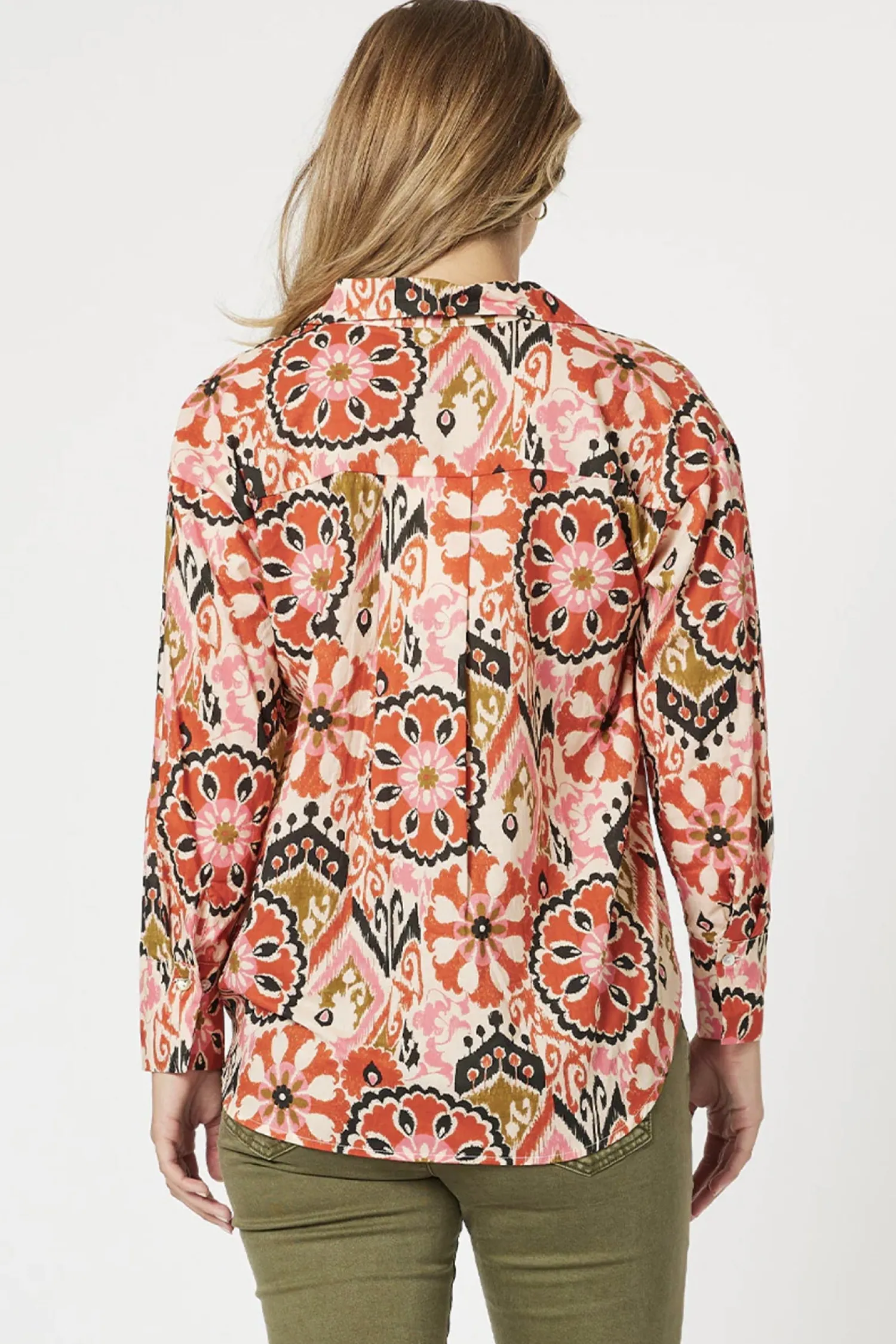 Sale Lola Print Shirt - TZ14 Shirts & Tops