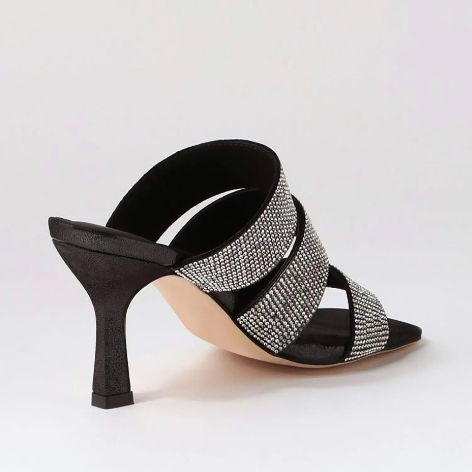 Clearance Lomme Heel | Black | TE2 Heels