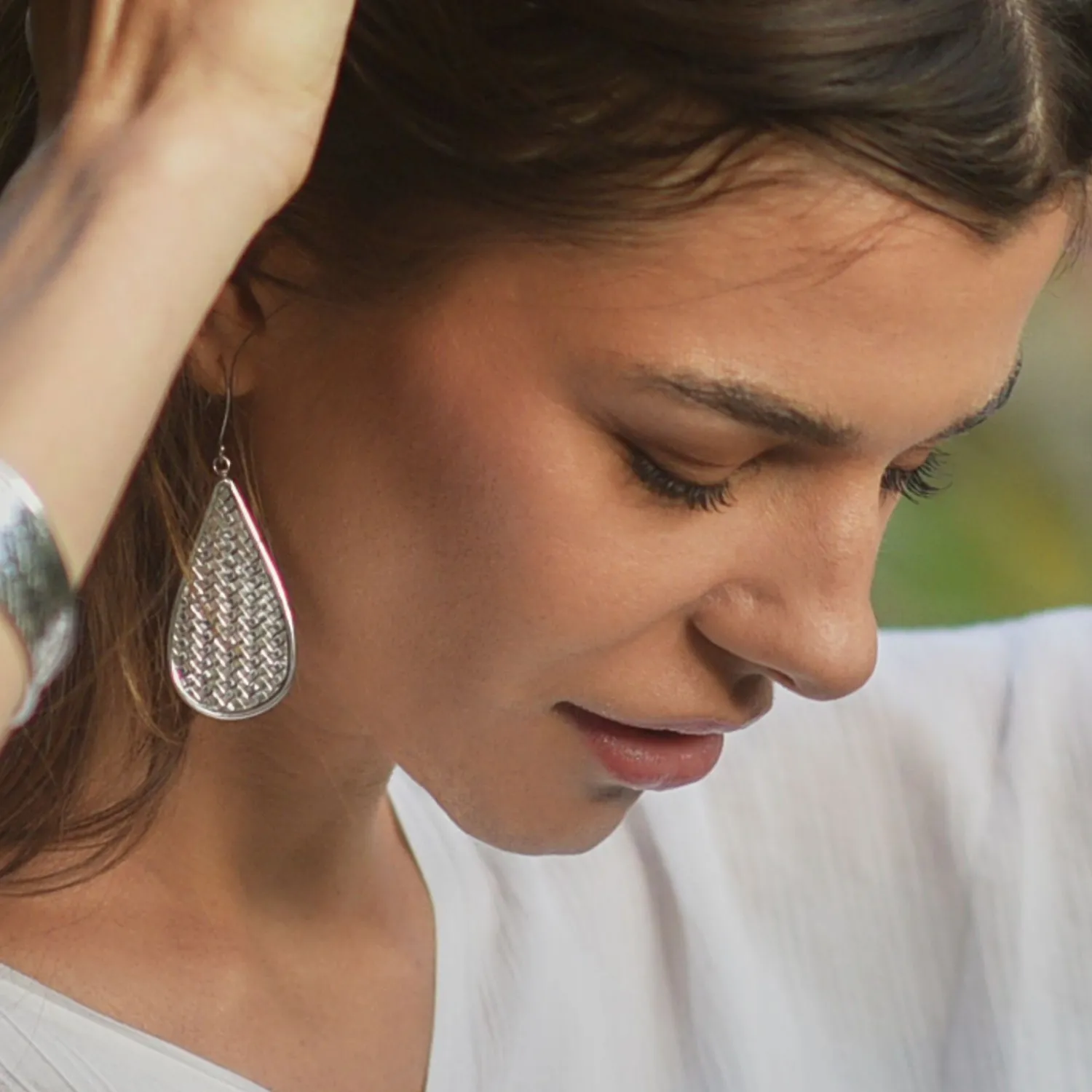 New Lovina Silver Earrings - Silver - NS3 Jewellery