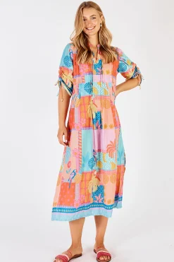 Luna Midi Dress - Candy - LL11 Dresses