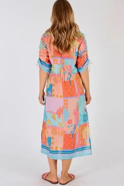 Luna Midi Dress - Candy - LL11 Dresses