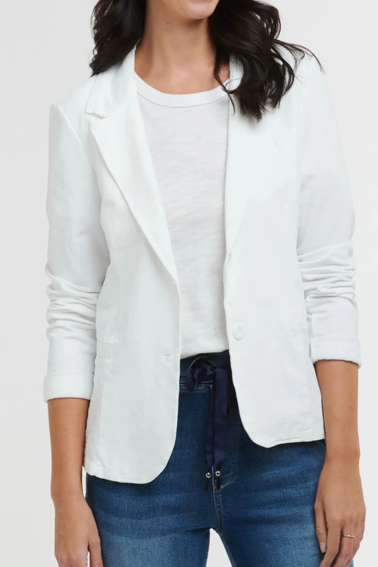 Best Maha White Sequin Jacket - IS42 Coats & Jackets